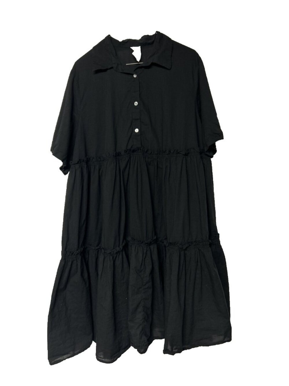 Kowtow Women's XL Black Dress Organic Cotton
